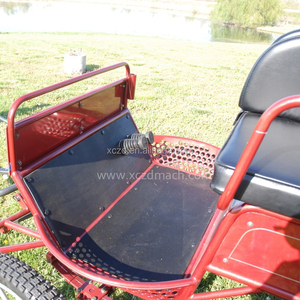 Chariot à chevaux de marathon à <span class=keywords><strong>4</strong></span> roues au design unique, chariot à chevaux pour poney à vendre - Product Image 4