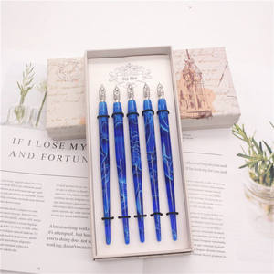 5 Buah Set Alat Komik Ujung Bulat, Perlengkapan Melukis Seni Pena Celup - Product Image 5