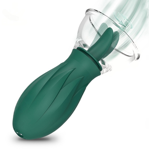 Vibrador <span class=keywords><strong>de</strong></span> Succión <span class=keywords><strong>de</strong></span> <span class=keywords><strong>Silicona</strong></span> Médica Recargable por USB, 7 Velocidades, Punta Giratoria con Efecto <span class=keywords><strong>de</strong></span> Lengua, IPX7, Estimulación <span class=keywords><strong>de</strong></span> Pezones, Clítoris y Punto G - Product Image 1