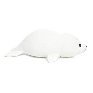 Peluche a Forma di Foca Paffuta, Morbido Animale Imbottito, Simpatico Peluche di Foca Soffice per Regali ai Bambini, Decorazione per Divano e Camera da Letto - Product Image 2