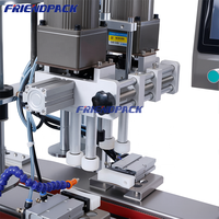 Machine de bouchage automatique de bouteilles d'eau avec courroie synchrone en acier inoxydable, bouchonneuse haute vitesse pour bouteilles en plastique et en verre