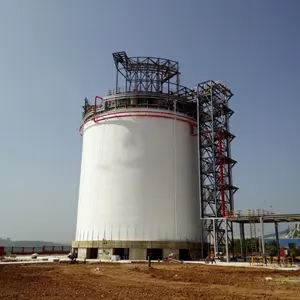 Hete Verkoop Cryogene Vloeibaar Petroleum Gastank 25m3 Roestvrij Staal Cryogene Lng Tank Voor Ziekenhuis