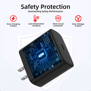 Chargeur Super Rapide USB C GaN 45W QC PPS Type C Adaptateur Secteur Mural Prise US OEM Direct Usine pour Téléphones et Ordinateurs Portables - Product Image 4