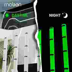 Moben 1.52*15M <strong>Fluorescence</strong> Luminous <strong>Color</strong> TPU PPF Glow at Night Adhesive Air Release <strong>Vinyl</strong> Sticker - Product Image 2