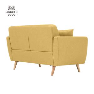 Canapé moderne, canapé démontable RTA KD, meilleur mobilier à assembler soi-même, cadre en bois jaune crème, canapé <span class=keywords><strong>2</strong></span> <span class=keywords><strong>places</strong></span>, sièges, Lugares Er - Product Image 5