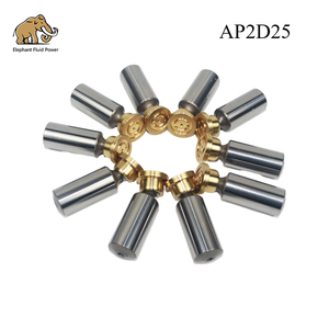 Groupe rotatif de pompe hydraulique AP2D25 pour excavatrices, pistons, bloc-cylindres, plaque de retenue, <span class=keywords><strong>guide</strong></span> à billes - Product Image 6