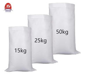 Sacs tissés en polypropylène blanc personnalisés de 15 kg / 25 kg / 50 kg et sacs tissés en <span class=keywords><strong>PP</strong></span> sont disponibles - Product Image 1