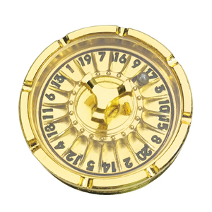 Nhà Máy Bán buôn D20 kim loại Xúc xắc la bàn xoay Thần Tài Spinner Roulette bánh xe xúc xắc cho vai trò chơi trò chơi - Product Image 1
