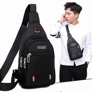 Bolso de pecho para hombre Ztangqin, bolso cruzado impermeable de tela Oxford para viajes de ocio, primavera 2026, negro, gris, café, azul, a rayas - Product Image 4