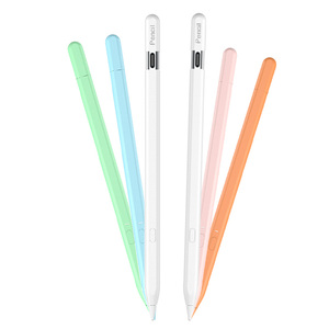 Stylet magnétique élégant avec logo couleur personnalisé OEM et port de charge USB-C dissimulé pour iPad 10e/11e génération A16, compatible iPad Air Pro - Product Image 1