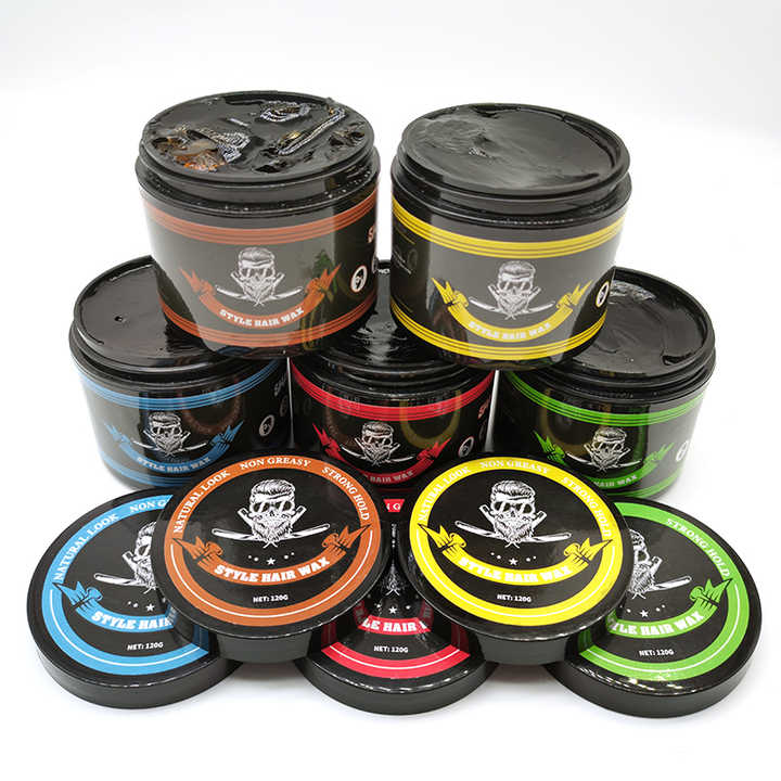 Customized private label mens hair styling strong hold natural