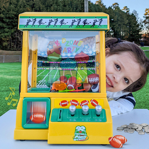 Dispensador de premios electrónicos para niños, máquina de garra con temática de bolas de fútbol, juguete de fiesta, grabador de dulces en miniatura - Product Image 3