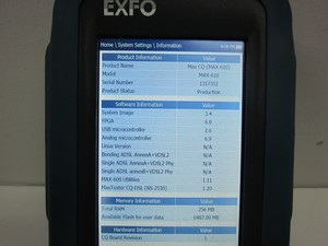 1317352คู่ทองแดง Maxtester สำหรับ tdrrfl จากประเทศแคนาดาใช้ MAX-610จาก EXFO - Product Image 5