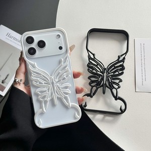 Coques de Téléphone Papillon 3D pour iPhone 17 Pro Max 16 15 14, Bordures Fines, Galvanoplastie, Antichoc, Dissipation de Chaleur - Product Image 4