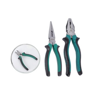 Wire Cutters Needle Nose Pliers High Carbon Steel 6 8 Inch Industrial Electrician Tools Smooth Jaw 1 4 In Imperial Measurement - Product Image 4