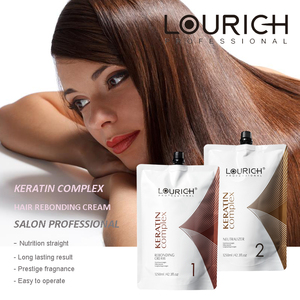 Crema Profesional para Alisado Permanente del Cabello LOURICH, Tratamiento de Keratina para Alisado, Venta al por Mayor, Marca Privada OEM - Product Image 3