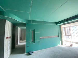 Wholesale Moisture Resistant Gypsum <strong>Board</strong> <strong>Ceiling</strong> <strong>for</strong> Gyproc <strong>Board</strong> Sheetrock <strong>Drywall</strong> Plasterboard Fast Cutter with Paper Surface - Product Image 2
