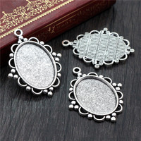 Pendentifs en alliage taille intérieure 18x25mm, modèle C2-01C4-48, de Yiwu, pour la création de bijoux DIY et projets d'artisanat