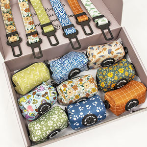 Kişiselleştirilmiş açık yürüyüş evcil hayvan aksesuarları köpek kaka torbası özel baskı desen pet yaka tasma eşleştirme - Product Image 2