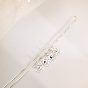 Usine en gros <span class=keywords><strong>naissance</strong></span> fleur <span class=keywords><strong>collier</strong></span> étanche et sans nickel <span class=keywords><strong>naissance</strong></span> fleur bijoux famille <span class=keywords><strong>collier</strong></span> pour <span class=keywords><strong>maman</strong></span> - Product Image 4