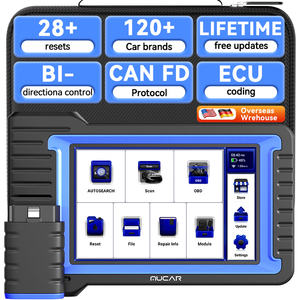 MUCAR VO7S araba teşhis aracı çift yönlü ECU kodlama Obd2 tarayıcı tam sistem tanı 28 sıfırlama AutoAuth FCA SGW için - Product Image 1