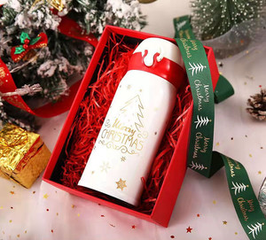 2024 nouvelle tasse thermos en acier inoxydable ensemble de cadeaux de noël pour la famille et les amis promotion de bénédiction de la veille de noël - Product Image 3