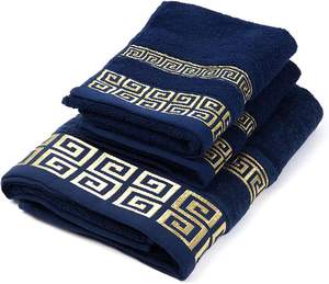 Serviettes de bain blanches douces en coton 70x140 100% coton pour hôtel, vente en gros - Product Image 6