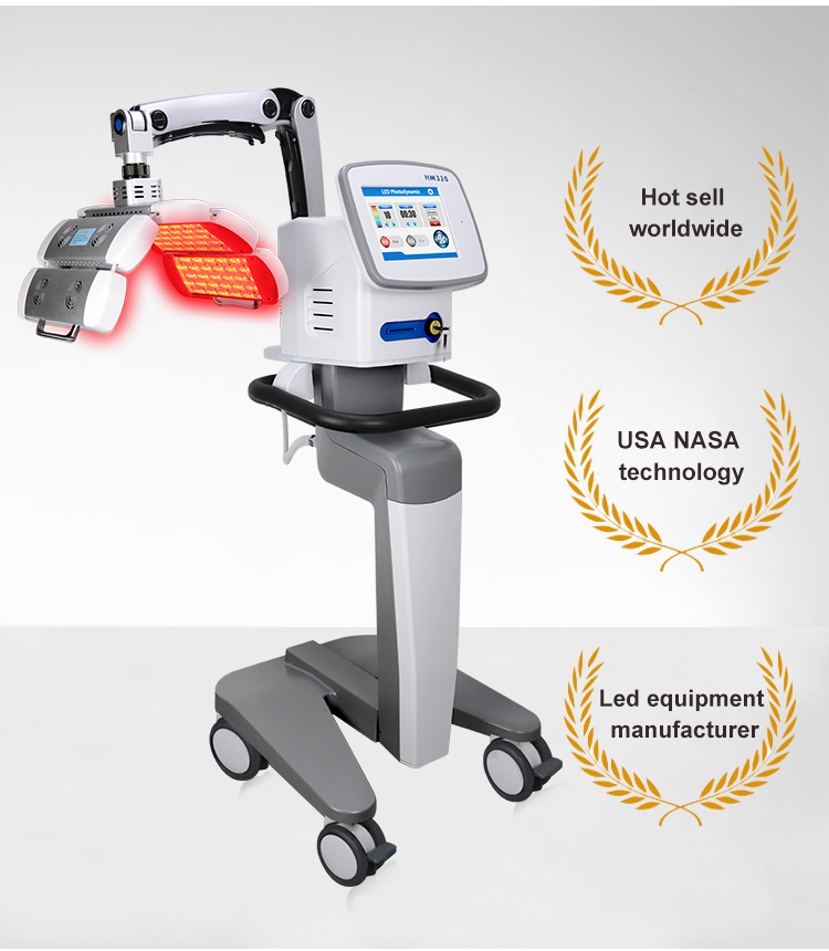 LED Hair Growth Treatment Machine Is Used To Stimulate Hair Regeneration And Improve Hair Condition.