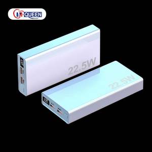 Banco de Energía Ultra Delgado con Doble Puerto USB, 10000 mAh, Carga Rápida, Cargador Portátil de 10000 mAh para Teléfono - Product Image 1