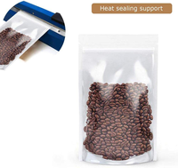Sachet Composé Doypack pour Fruits Secs avec Fenêtre Transparente, Sac d'Emballage pour Fruits Séchés avec Fermeture Éclair, Sac Personnalisé Imprimé