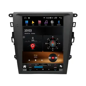福特蒙迪欧融合2013-2019汽车娱乐系统无线Carplay + 4G WIFI的Krando 12.1英寸特斯拉安卓屏幕