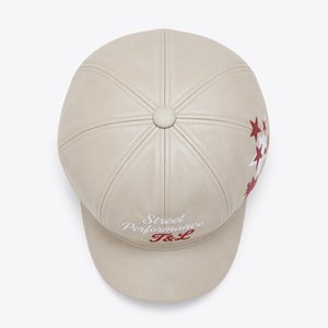 Boina Ajustable de Piel Sintética Estampada de Alta Calidad con Logotipo de Cadena Personalizado, Gorra Elegante de Moda, Fabricante OEM ODM, Pedidos al por Mayor, China - Product Image 5