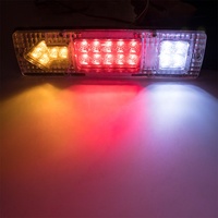 OEM résistant au froid et à la chaleur, vente en usine, remorque 19LED de haute qualité, véhicule, éclairage de camion de bateau, feu arrière avec pointe de flèche