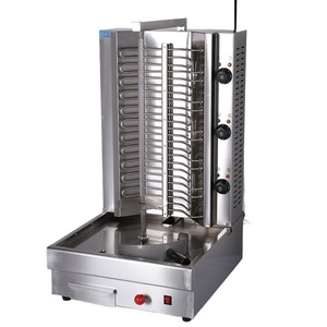 Commercial Electric Hot Middle Eastern Grill Machine Brazilian Rotating Doner Kebab Maker <strong>Meat</strong> <strong>Sandwich</strong> Rice Mixer <strong>Meat</strong> Making - Product Image 5