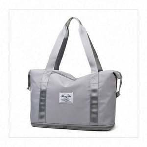 Sac de sport pliable imperméable personnalisé, sac de voyage à bandoulière, sac de sport de plein air, sac de voyage en nylon - Product Image 2