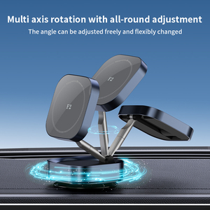 Support de téléphone universel magnétique pliable pour voiture, prêt pour la navigation, support de téléphone portable de voyage de qualité supérieure - Product Image 4