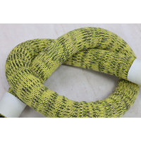 Corde tressée en caoutchouc rond de 15 mm en oléfine pour décoration de tapis de chaise pliante de jardin, vente en gros OEM