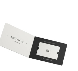 Porte-cartes VIP d'entreprise en papier kraft blanc personnalisé, pochettes d'emballage, <span class=keywords><strong>enveloppe</strong></span>, porte-carte cadeau, <span class=keywords><strong>portefeuille</strong></span>, 60x90mm, laminé - Product Image 4