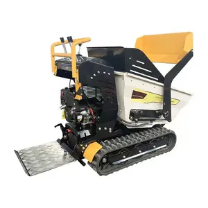 Lifting Crawler Transporter Self Loading Mini Dumper 500kg Mini Crawler Carrier Use in Garden