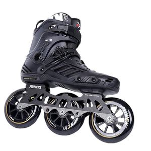 Patins à <span class=keywords><strong>Roues</strong></span> Alignées Réglables en Alliage d'Aluminium à <span class=keywords><strong>3</strong></span> <span class=keywords><strong>Roues</strong></span> avec <span class=keywords><strong>Roues</strong></span> en Acier, Vente en Gros pour Hommes, Femmes, Adultes, Slalom - Product Image 1