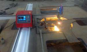 Cortadora de Plasma CNC Ligera - Máquina de <span class=keywords><strong>Corte</strong></span> de Viga Transversal de 2200 mm para Uso en Interiores y Exteriores - Product Image 2