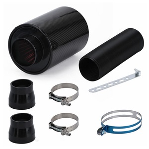 Racing Bộ lọc không khí hộp sợi carbon thức ăn lạnh cảm ứng <span class=keywords><strong>Air</strong></span> <span class=keywords><strong>intake</strong></span> Kit phổ - Product Image 3