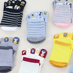 Femmes Nouvelle Mode Coton Mignon <span class=keywords><strong>Chat</strong></span>/coeur Cinq Orteils Cheville Anti-<span class=keywords><strong>d</strong></span>érapant Yoga Grip <span class=keywords><strong>Chaussettes</strong></span> Femmes Anti Non Slip Pilates Yoga <span class=keywords><strong>Chaussettes</strong></span> - Product Image 6