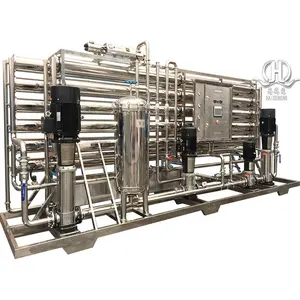 50 T/H المياه المعدنية محطة معالجة المياه ro الحاويات تصميم متاح محطة مياه.