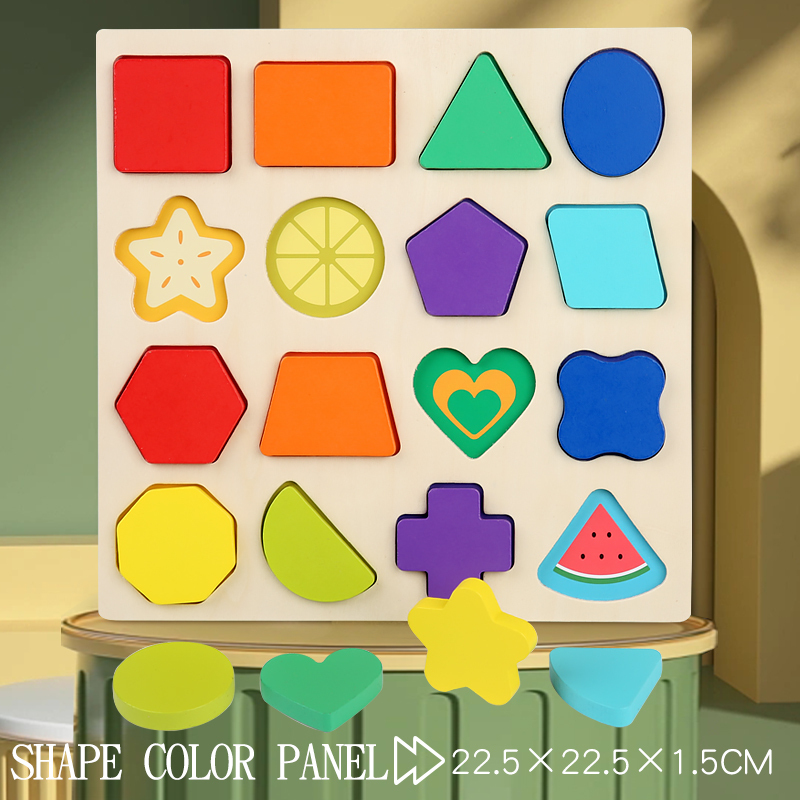 Tableau de formes et de couleurs