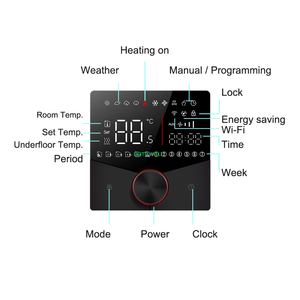 <span class=keywords><strong>Termostato</strong></span> <span class=keywords><strong>riscaldamento</strong></span> caldaia <span class=keywords><strong>orologio</strong></span> Display camera <span class=keywords><strong>termostato</strong></span> funzione programmabile spegnimento memoria - Product Image 5