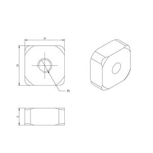 Écrous carrés coulissants <span class=keywords><strong>en</strong></span> <span class=keywords><strong>acier</strong></span> zingués M5-40 <span class=keywords><strong>en</strong></span> usine pour <span class=keywords><strong>profilé</strong></span> <span class=keywords><strong>en</strong></span> aluminium 30x30 <span class=keywords><strong>40x40</strong></span> #5273 - Product Image 2