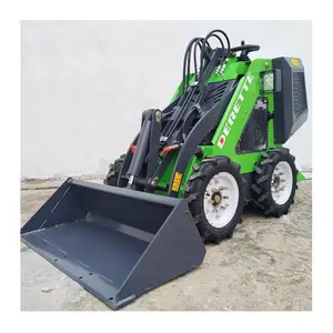 2023 DRT320 Cheapest Manufacturer Direct Supply Bucket Automatic Leveling Function Mini Skid Steer Loader With Attachment