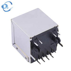 Dọc DIP Ethernet Socket 52A Với LED T Nữ Mạng <span class=keywords><strong>Jack</strong></span> <span class=keywords><strong>RJ45</strong></span> Kết Nối - Product Image 4