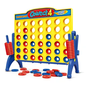 Children Classic Plastic Educational Toys Line Up Connect 4 Four in a Row for Family Board Game